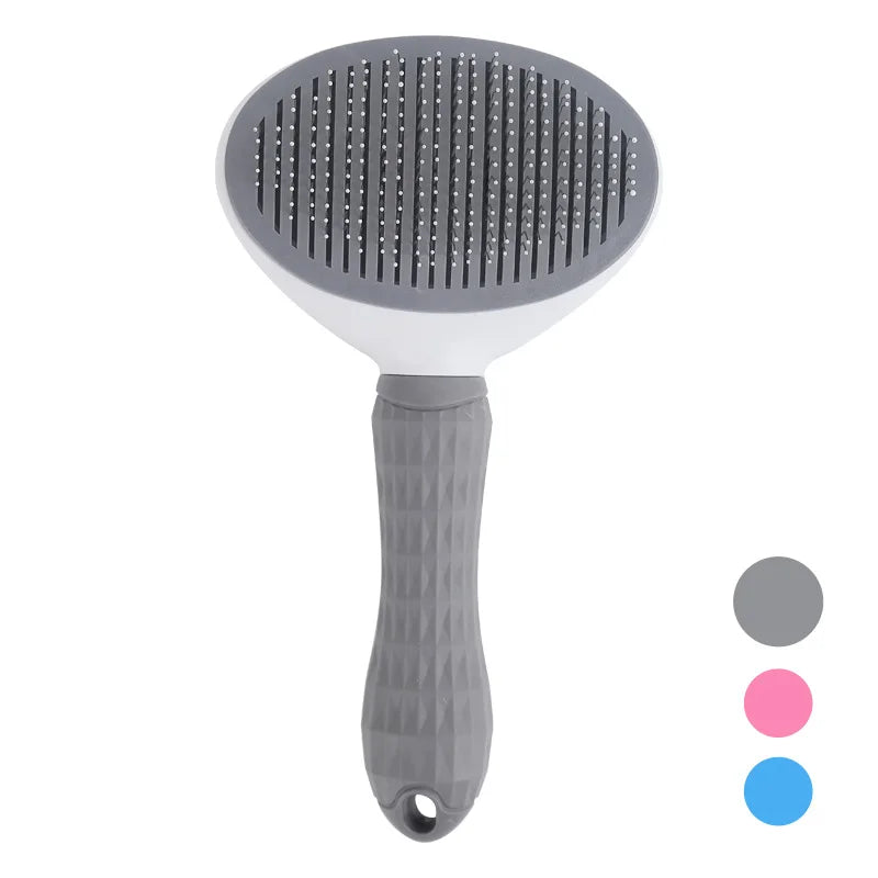 Self-Cleaning Pet Hair Remove Comb Cat Slicker Brush Pet Hair Removal Comb for Cats Grooming Brushes Dog Combs Cat Accessories